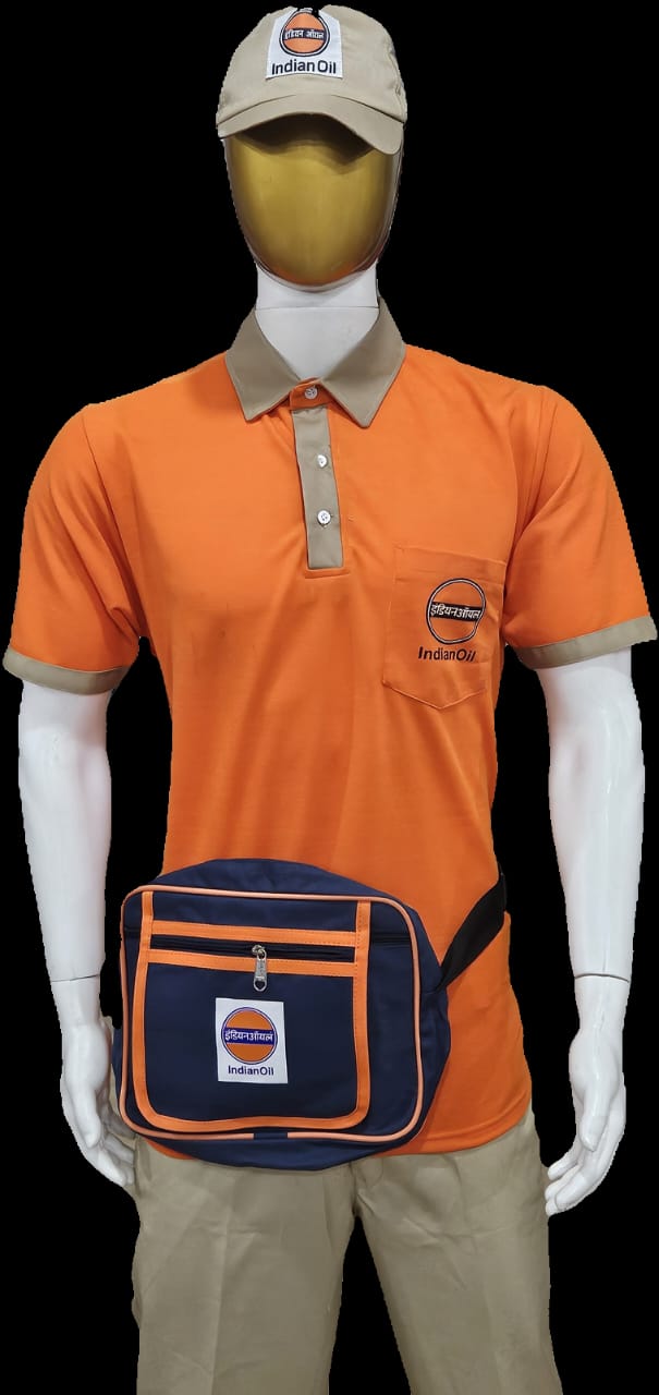 Indian Oil Uniform- Complete Uniform -Trouser- T shirt & P cap All Three Rs 590