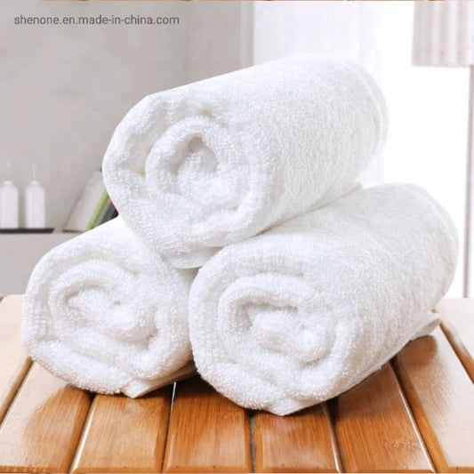 Hand Towel Reliance  Premium Cotton White Size 18" x 28" 160 Grams Code  HTWR-05