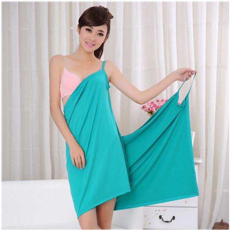 Sexy Towel Bath Wrap With Straps STB-01