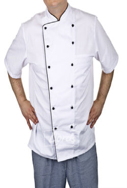 Chef Coat Executive White Double Breasted Cook Coat AC-12