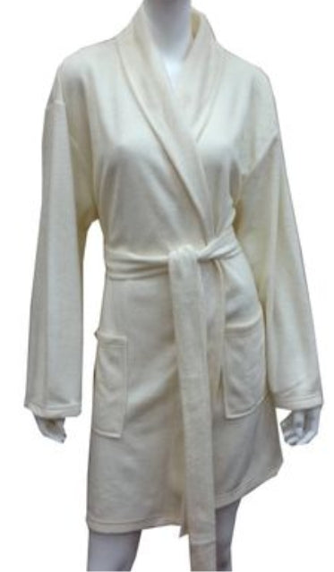Bath Robe Made from Toweling Fabric
