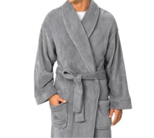 Bath Robe Colored Toweling