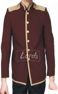 Bell Boy Uniform Set Elegant Coat and Trouser