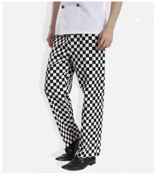 Chef Trouser Big Chess Check Proper Belted CT-002