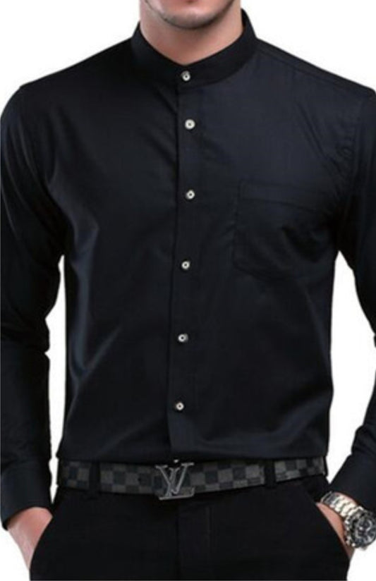 Shirt Formal Stand Collar Executive Style COU-105