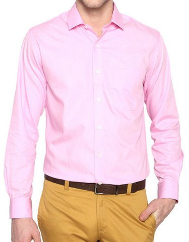Shirt Formal Executive Style Pink Color COS-56