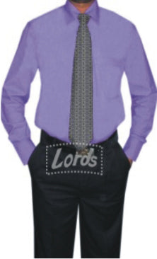Shirt Formal Executive Style Purple Color COS-07