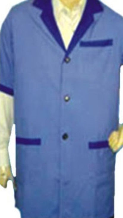 COAT CONTRAST TRIMMING DOCTOR-SCIENTIST-PHARMACIST BEAUTICIAN COAT DRC-01