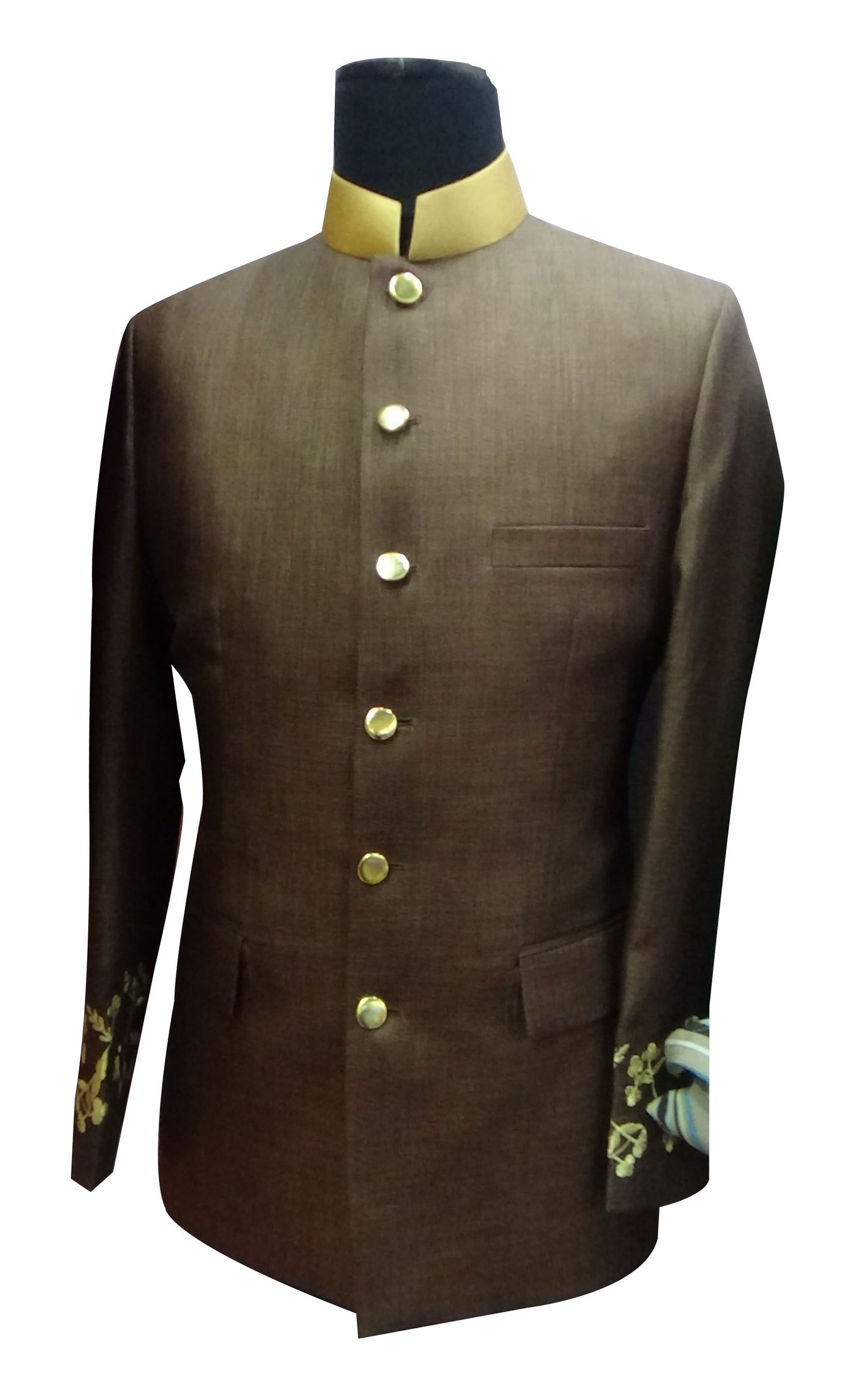 Prince Coat Brown Fancy Jaccord PJ-13