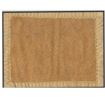 Blanket Camel Color Single Bed with Four Side Polyester Border