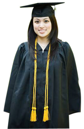 Graduation Gown Stole Cap with Long Rope Tassel GGS-07