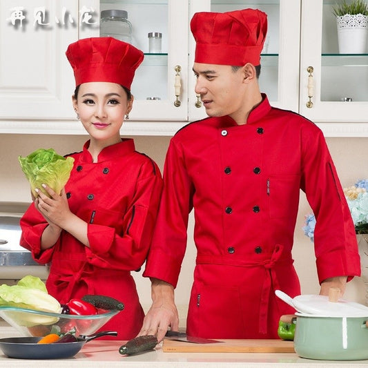 Chef Coat with Apron and Chef Cap CC-62