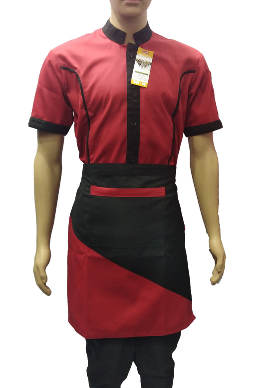 Service Shirt with Apron and P Cap SU-62