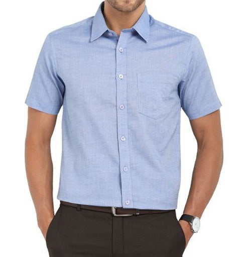 Shirt Half Sleeve Light Blue Color HSH-08
