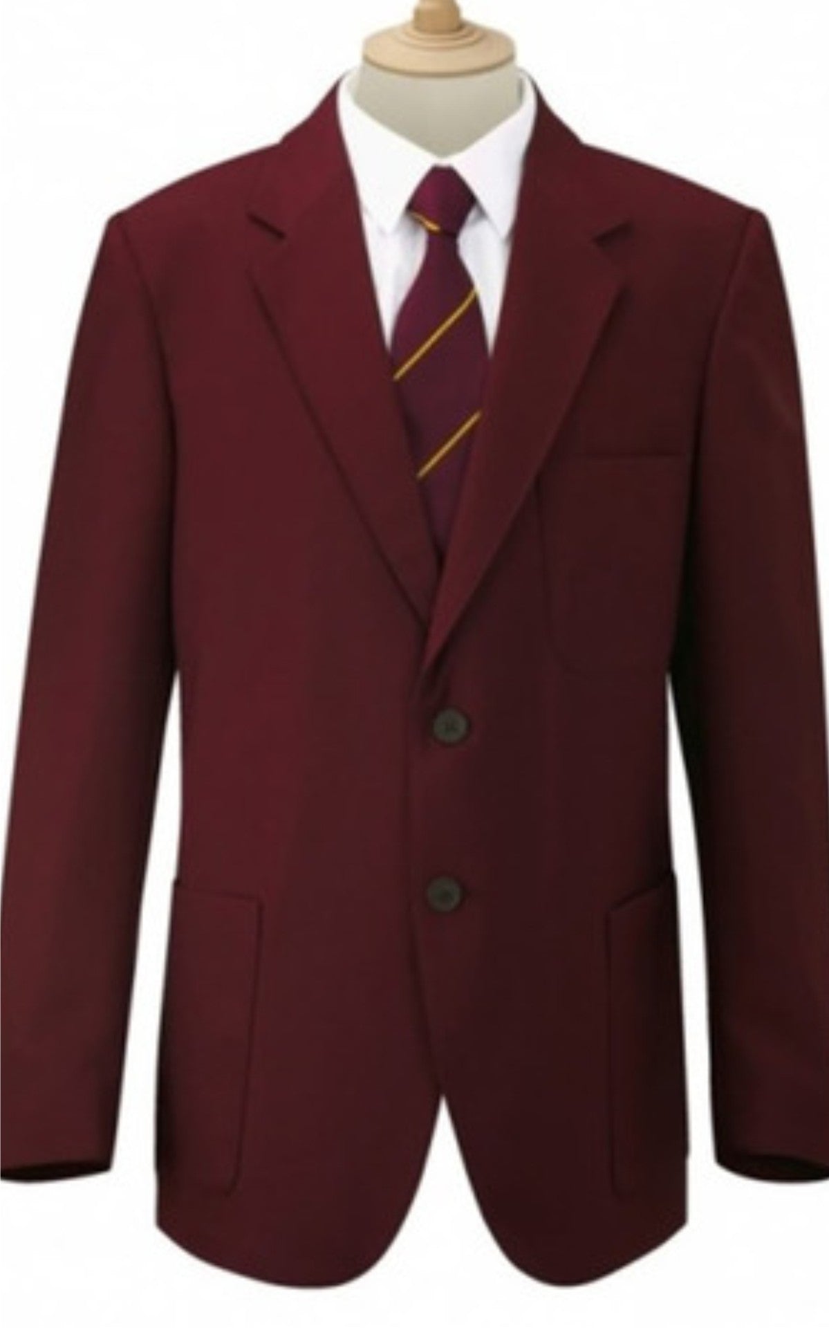 Blazer Sport Jacket Maroon Two Button Single Brest Blazer