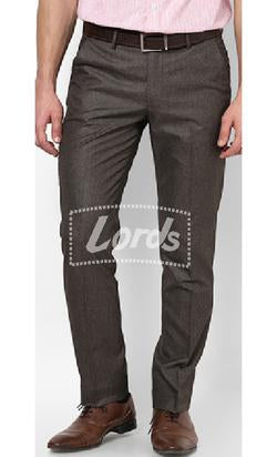 Trouser Pant Men's Formal Non Pleated Formal Brown PRICE RS 325 PER PIECE MOQ 2