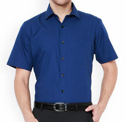 Shirt Half Sleeve Royal Blue Color HSH-07