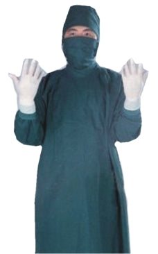 SURGEON GOWN INTERNATIONAL DESIGNED, BEST -FABRIC-CUT- FIT -STITCH
