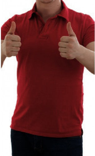 Mens T Shirts Polyester Cotton Blend Knit