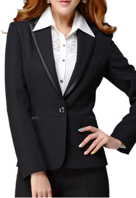 Womens Tuxedo Blazer Office Wear Party Wear Blazer PRICE RS 1099 PER PIECE. MOQ 1