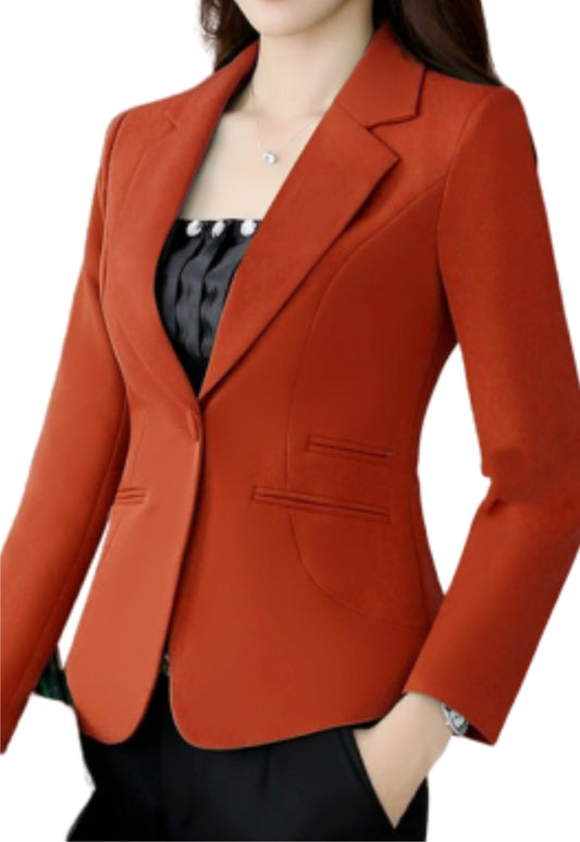 Womens Red Blazer Office Wear Party Wear Blazer PRICE RS 1099 PER PIECE. MOQ 1