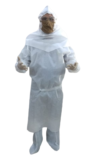 Hospital Dress 70 GSM Non Laminated Partially water proof HK-01