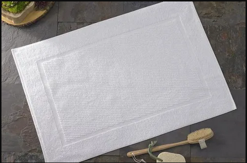 Bath Matt Towel Hotel White Premium