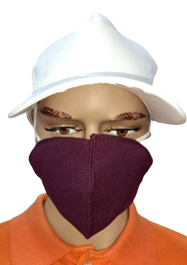 THREE LAYER MASK COTTON MATTY FABRIC