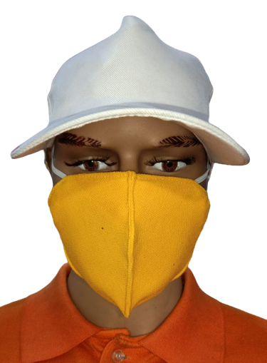 THREE LAYER MASK COTTON MATTY FABRIC