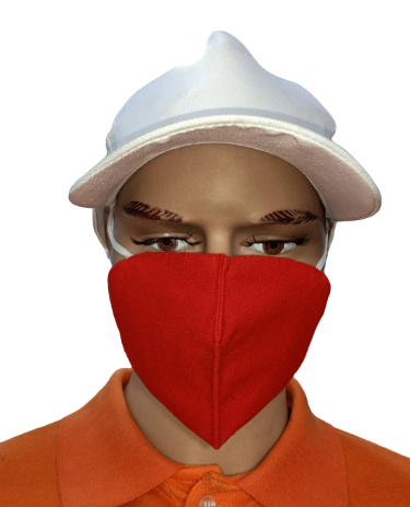 THREE LAYER MASK COTTON MATTY FABRIC