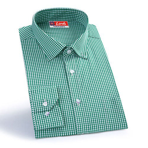 Shirt Siyaram Checks Shirt Green and White Check SH-164