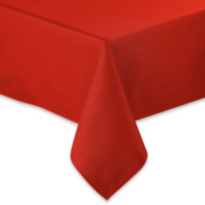 TABLE CLOTH BLENDED PLAIN RED SUITING
