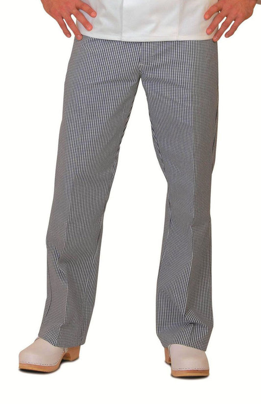 Mens Chef Trouser Black and White CT-20