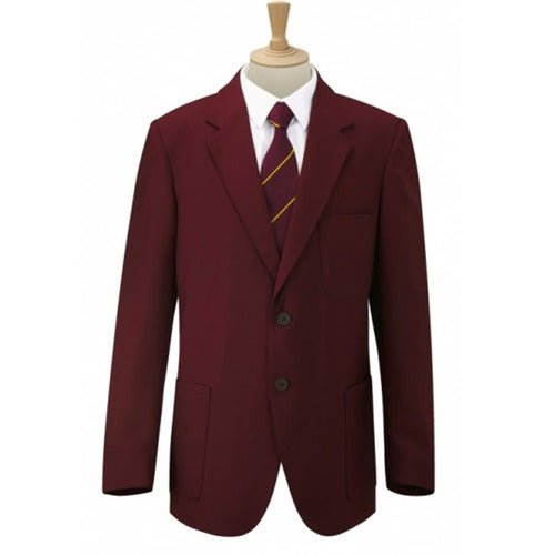 BOYS BLAZER MAROON SMART SCHOOL JACKET WITH PATCH POCKETS – lordsindia