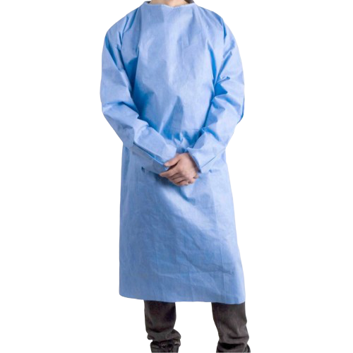 Disposable Gown 100 GSM , Laminated Water Proof SSG-01