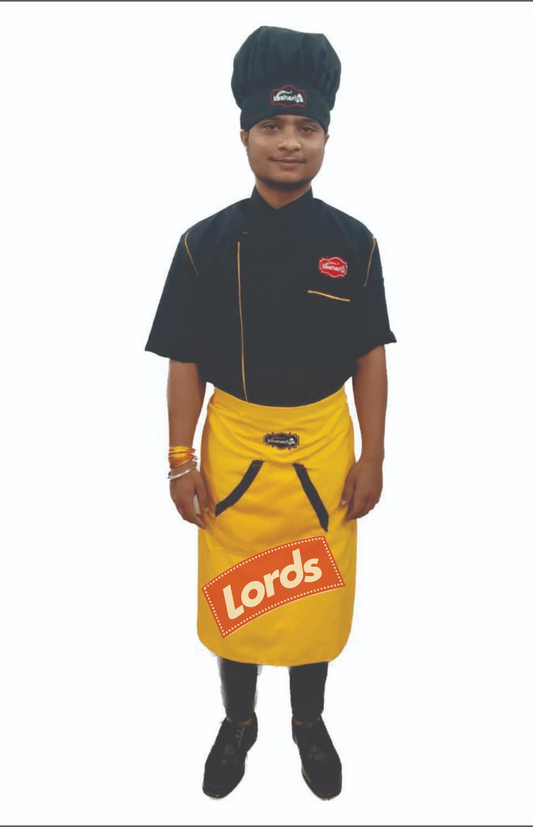 Chef Coat with Stitched Apron Code CCSA-14