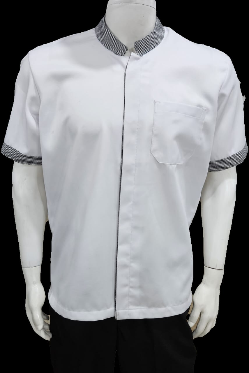 Chef Coat Short Sleeve Code ACHS-01