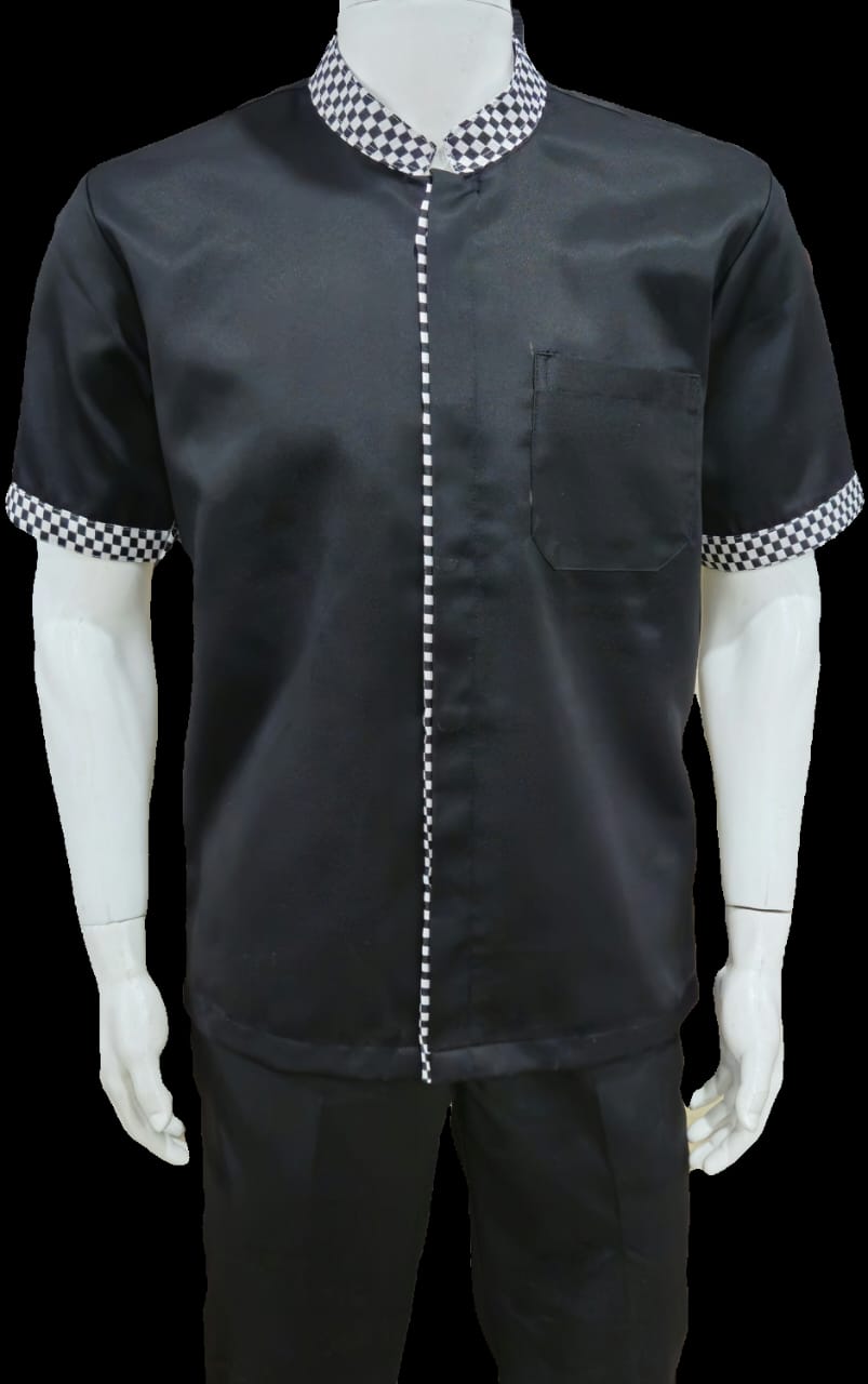 Chef Coat Short Sleeve Code ACHS-06