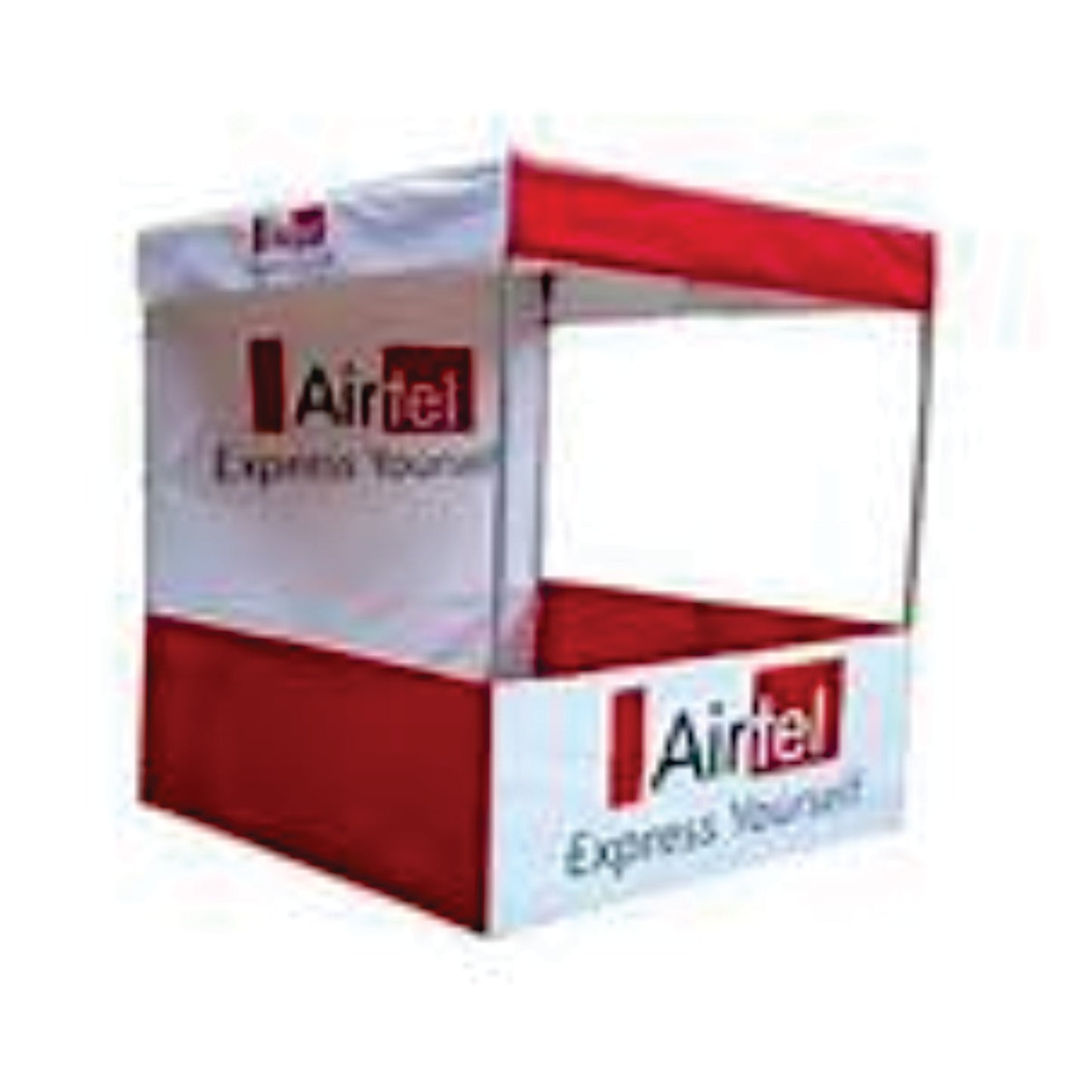 Promotional Canopy Tent - Demo Tent with Print Size in Feet   6' X 6' X 7' Rs  2850