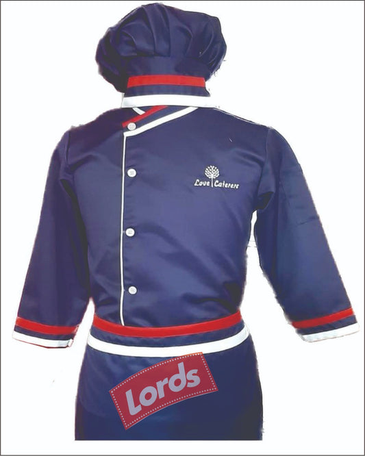 Chef Coat with Stitched Apron Code CCSA-24