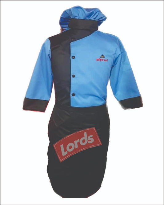 Chef Coat with Stitched Apron Code CCSA-23