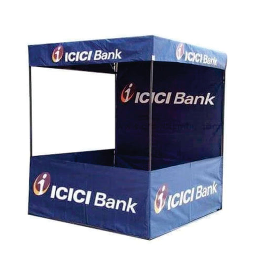 Promotional Canopy Tent - Demo Tent with Print Size in Feet   6' X 6' X 7' Rs  2850
