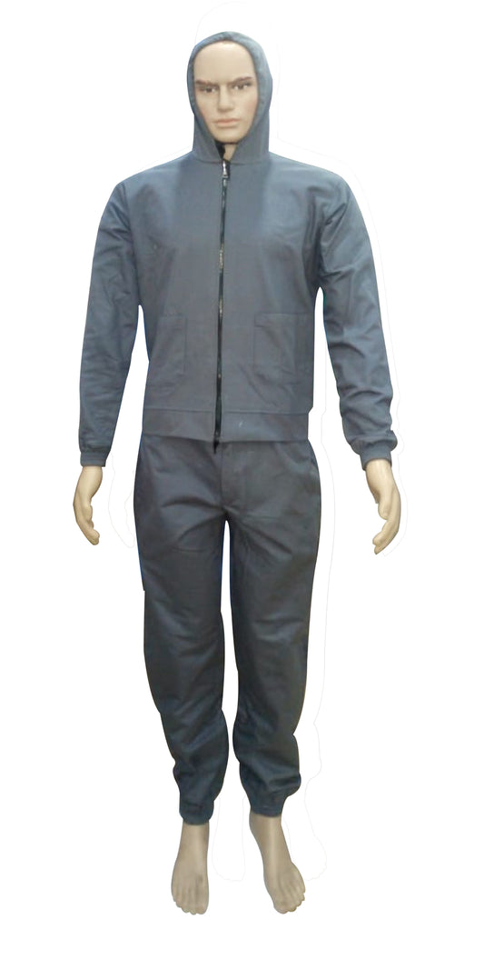 Cold Storage Uniform Pant and Jacket Grey Blended Fabric CSU-01