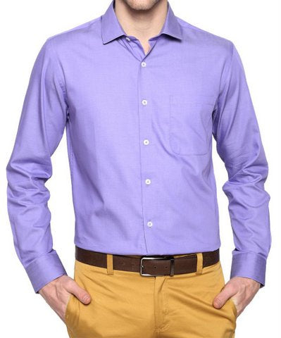 Shirt Formal Executive Style Purple Color COS-57