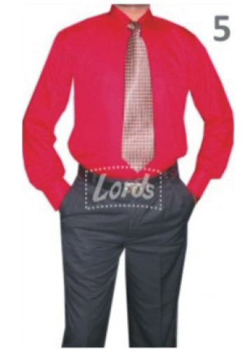 Shirt Formal Executive Style Red Color COS-06