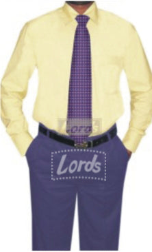 Shirt Formal Executive Style Yellow Color COS-08