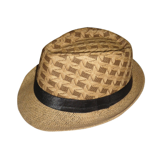 Hat Unisex Fedora Panama Wide Brim Cap BHC-04