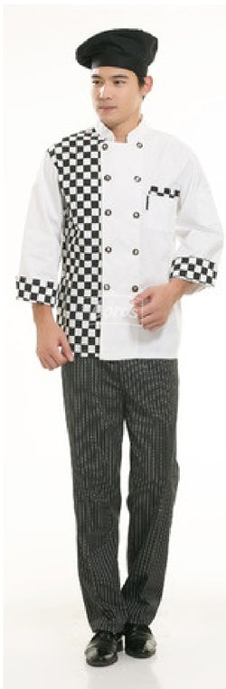 Chef Coat Executive Red Double Breasted ECC-47