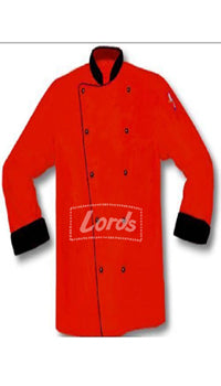 Chef Coat Executive Red Double Breasted Cook Coat ECC-61