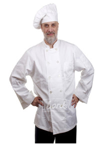 Chef Coat Executive White Double Breasted ECC-64